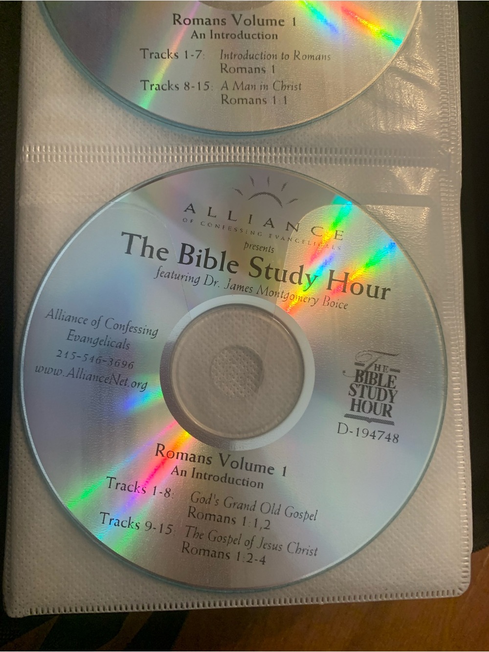 The Bible Study Hour Romans Volume 1-30 Dr James Montgomery Boice 121 CD Set